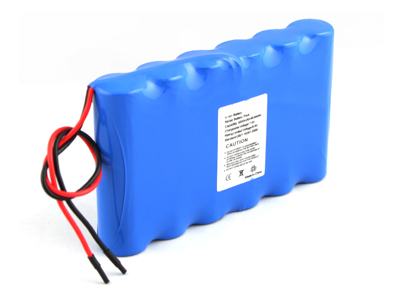 水文分(fēn)站監控儀锂電(diàn)池7.4V 6600mAh